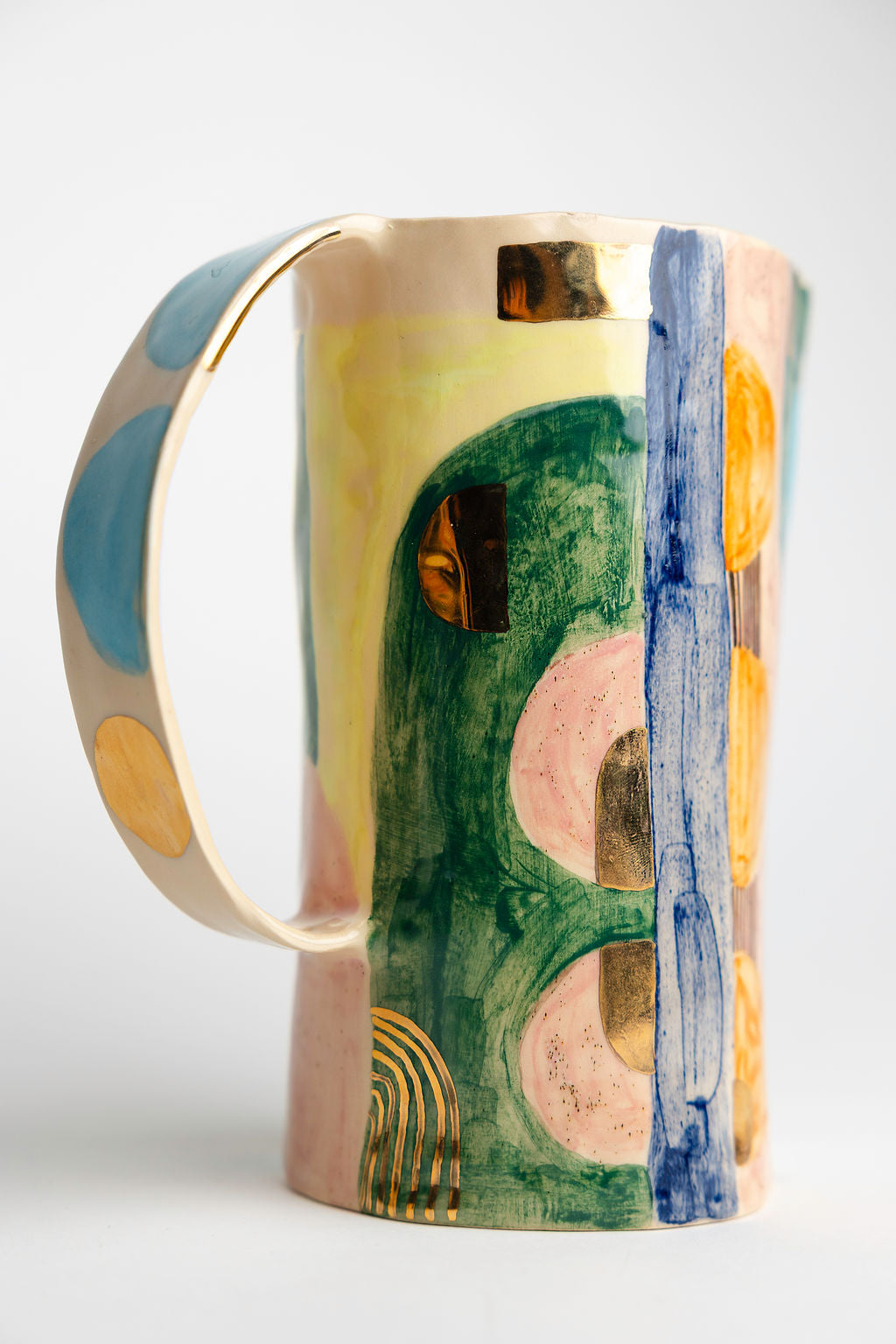 colorful vase